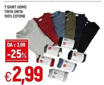 Famila T-shirt uomo offerta