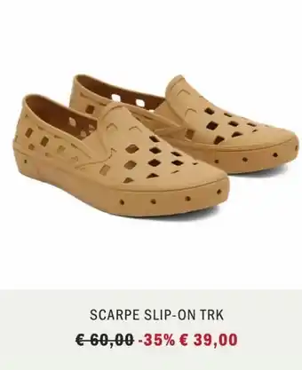 Scarpe slip on trk