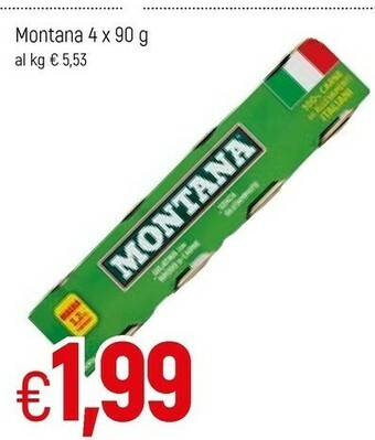 Famila Montana Carne in scatola offerta