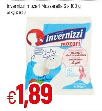Famila Invernizzi Mozzarella offerta