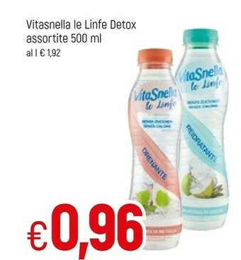 Famila Vitasnella Acqua offerta