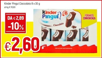 Famila Kinder Pinguì offerta