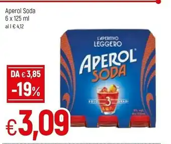 Famila Aperol Soda offerta