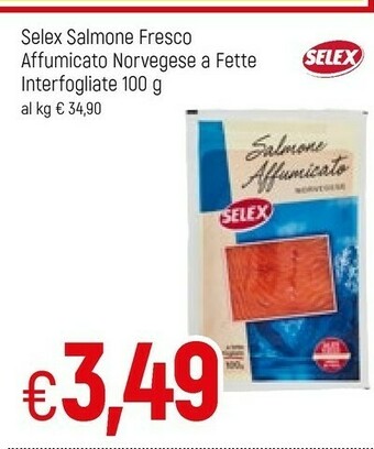 Famila Selex Salmone affumicato offerta