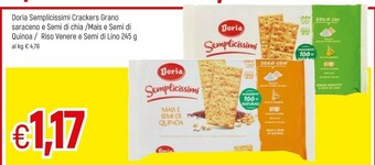 Famila Doria Crackers offerta