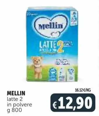 Deco Supermercati Mellin latte 2 in polvere g 800 offerta