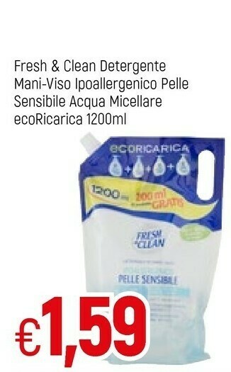 Famila Fresh & Clean Sapone liquido offerta
