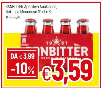 Famila Sanbitter Bitter offerta