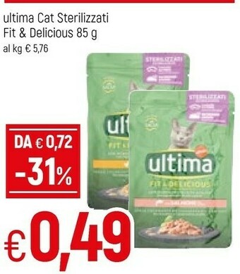 Ultima Cat Sterilizzati Fit & Delicious