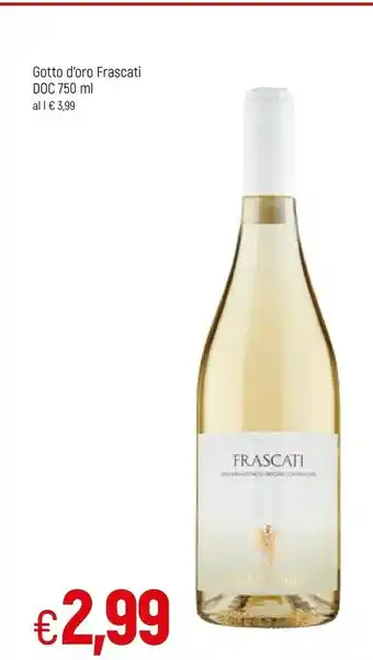 Famila Gotto d'oro Vino bianco offerta