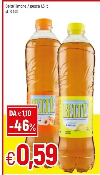 Famila Beltè Limone/ Pesca offerta