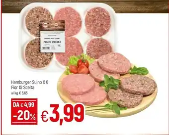 Famila Fior di scelta Hamburger Suino offerta