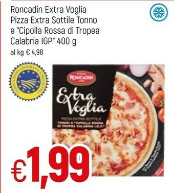 Famila Roncadin Pizza surgelata offerta