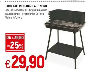 Famila Barbecue a carbonella offerta