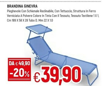 Famila Lettino offerta