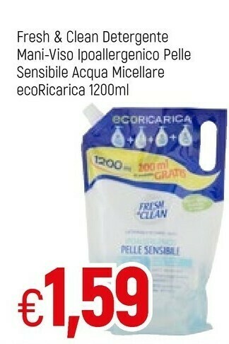 Famila Fresh & Clean Sapone liquido offerta