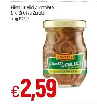 Famila Zarotti Alici offerta