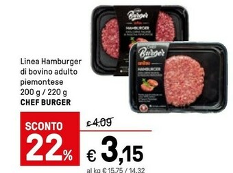 Iper La Grande Hamburger offerta