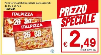 Iper La Grande Italpizza Pizza surgelata offerta