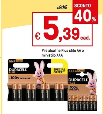 Iper La Grande Duracell Pile offerta