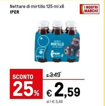 Iper La Grande Succhi di frutta offerta