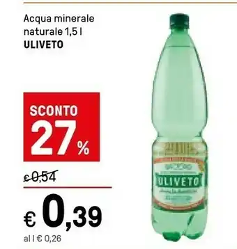 Iper La Grande Uliveto Acqua offerta