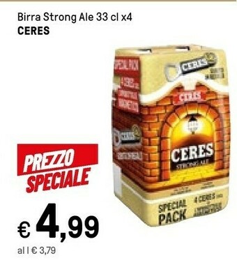 Iper La Grande Ceres Birra offerta
