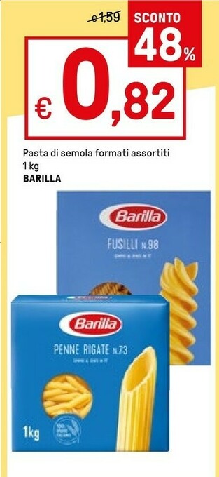 Iper La Grande Barilla Pasta offerta