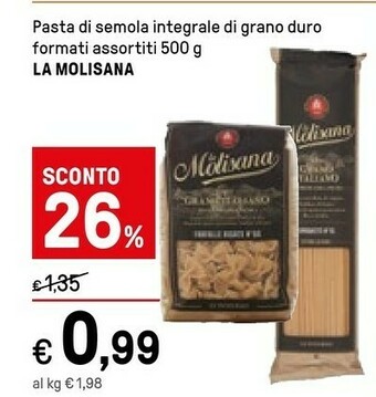 Iper La Grande La Molisana Pasta di semola offerta
