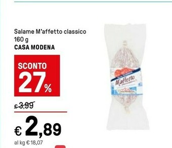 Iper La Grande Casa Modena Salame offerta