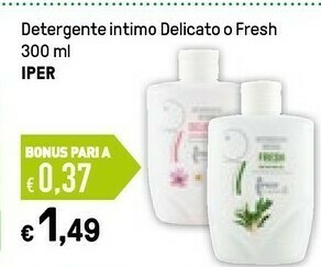 Iper La Grande Detergente intimo offerta