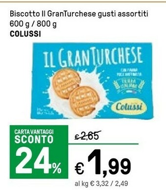 Iper La Grande Colussi Biscotti offerta