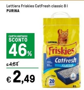 Iper La Grande Friskies Lettiera per gatti offerta