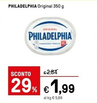 Iper La Grande Philadelphia Formaggio spalmabile offerta