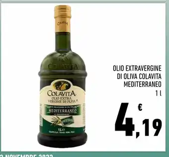 Conad Superstore Olio extra vergine di oliva colavita mediterraneo l1 offerta