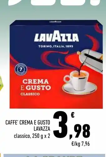 Conad Superstore Caffè crema e gusto lavazza offerta