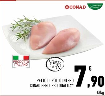 Conad Superstore Petto di pollo intero conad  percorso qualita offerta