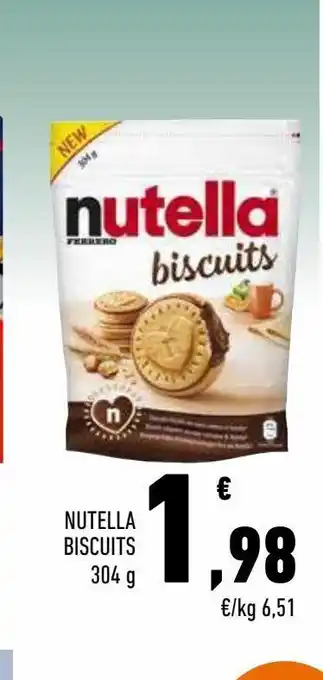 Conad Superstore Nutella biscuits 304 g offerta