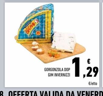 Conad Superstore Gorgonzola dop gim invernizzi offerta