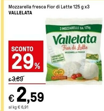 Iper La Grande Vallelata Mozzarella offerta