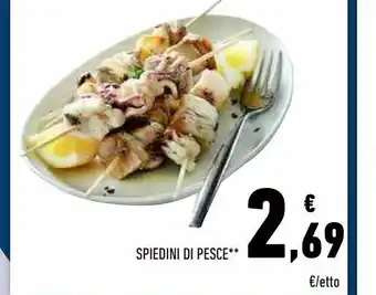 Conad Superstore Spiedini di pesce offerta