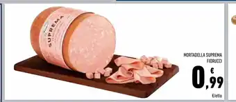Conad Superstore Mortadella suprema fiorucci offerta