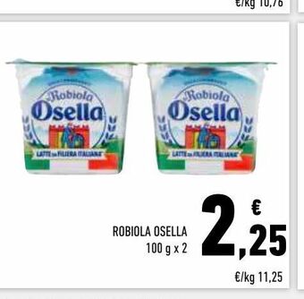 Conad Superstore Robiola osella 100 g x 2 offerta