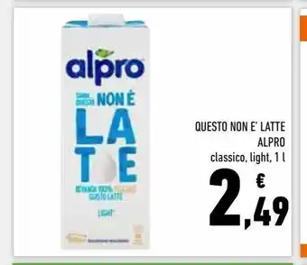 Conad Superstore Questo non e latte alpro offerta