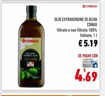 Conad Superstore Olio extra vergine di oliva conad offerta