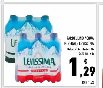 Conad Superstore Fardellino acqua minerale levissima offerta