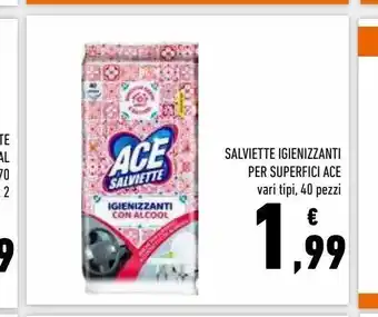 Conad Superstore Salviette igienizzanti per superfici ace offerta