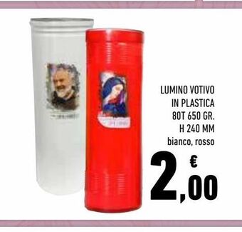 Conad Superstore Lumino votivo elettrico offerta