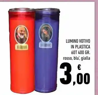 Conad Superstore Lumino votivo elettrico offerta