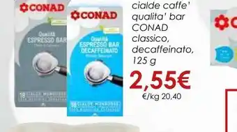 Conad Superstore Cialde caffè qualita bar conad offerta